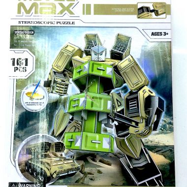 3D puzzle robot