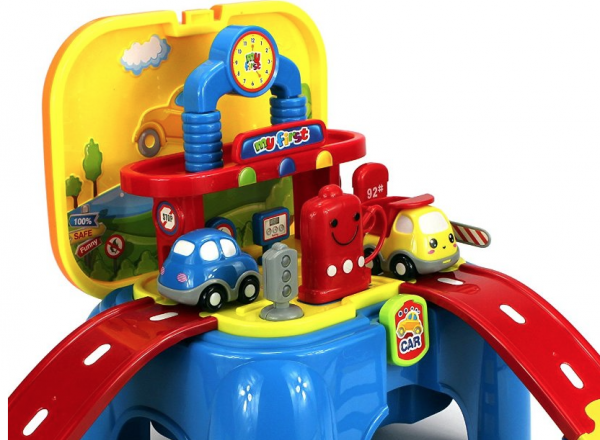 Gas station play set