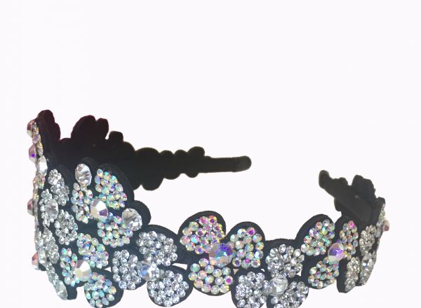 Headband with Swarovski stones 10