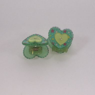 Heart shape small clips