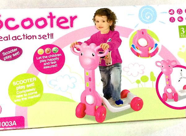 Kick Scooter play set