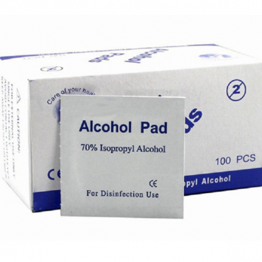 Alcohol pads 6x6cm