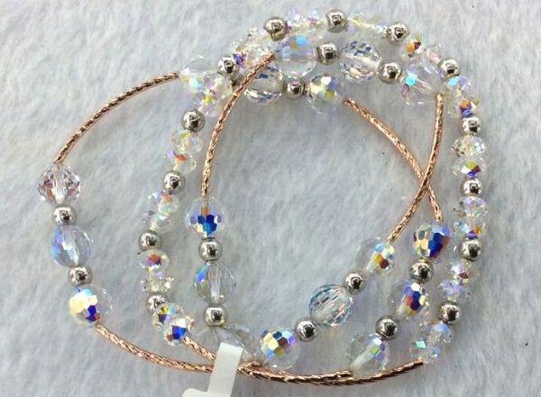 Swarovski triple bracelet