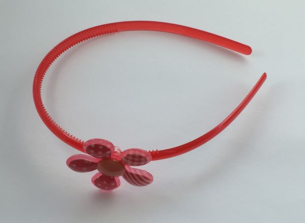 Headband with flower shape