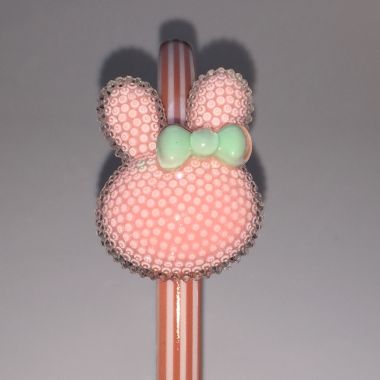 Patterned Head band with bunny shape