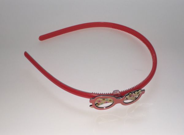 Headband with sunglass shape