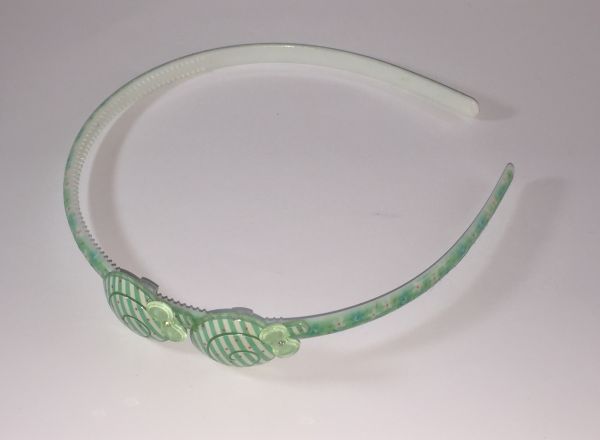 Patterned Head band with 2pcs patterned snail shape