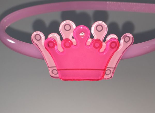 Head band with crown shape
