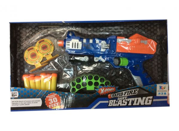 Soft bullet gun
