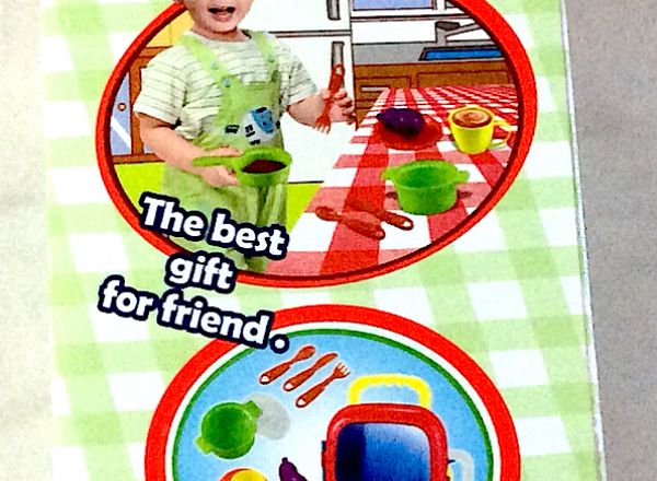 Kitchen case play set
