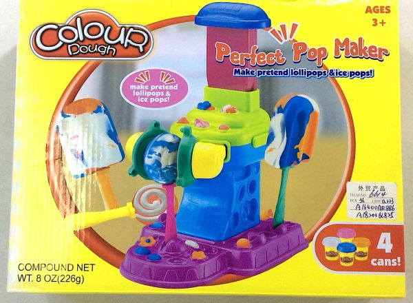 Putty lollipop play set