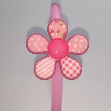 Headband with flower shape