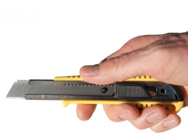 Box cutter set 2 pieces withe extra blades