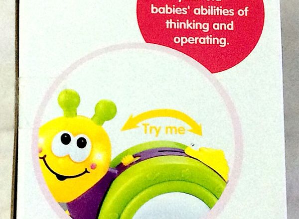 Active snail baby toy