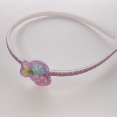 Patterned head band with fruit shape