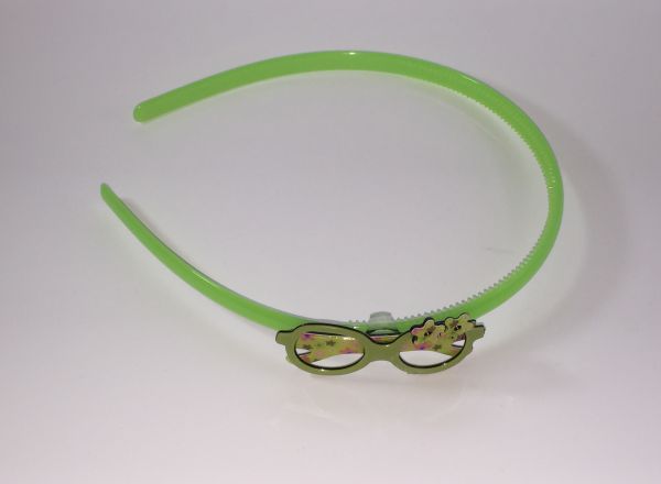Headband with sunglass shape