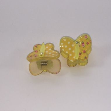 Butterfly shape small clips