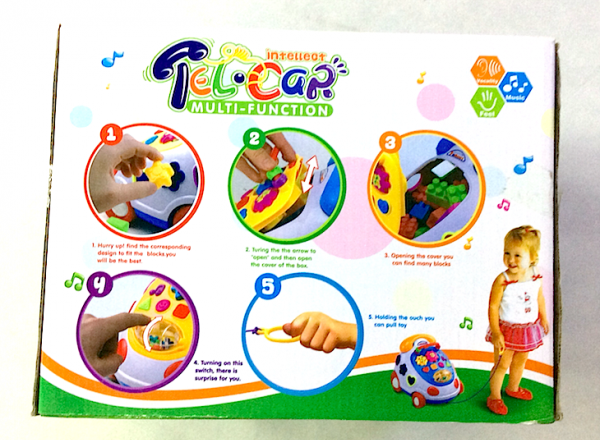 Baby telephone car