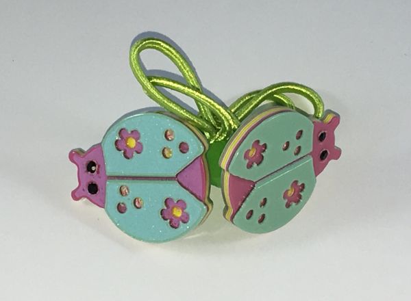 Elastic with ladybird