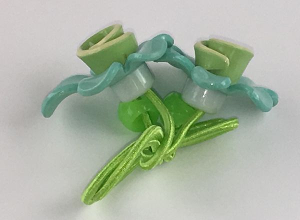Elastics with flower