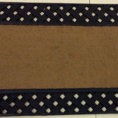 Doormat rubber bottom 45 X 75cm