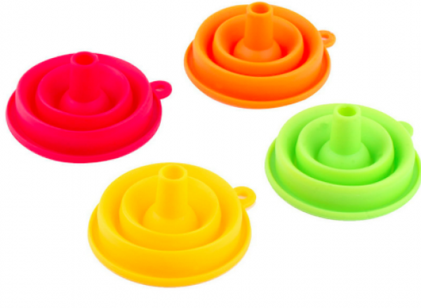 Silicone funnel