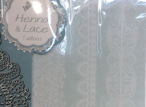 Henna lace tattoo
