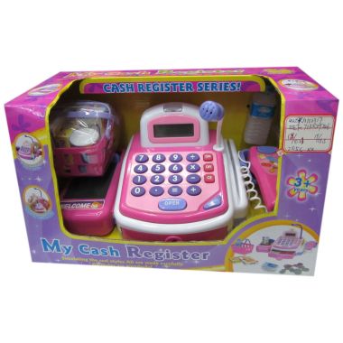 My cash register play set