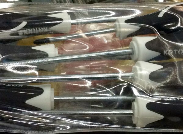 Screwdriver set 7 pieces