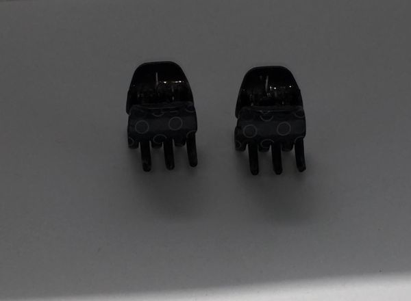 Double patterned hair clip 6020-S-C230B105