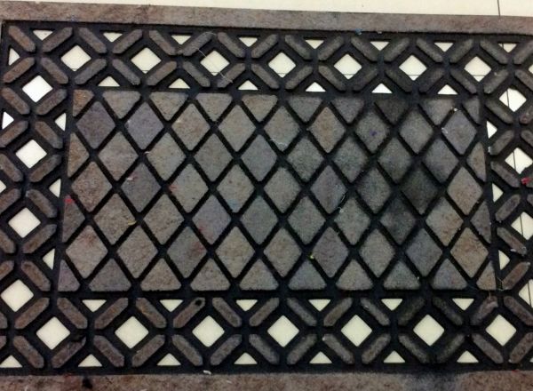 Doormat rubber bottom 58 X 88cm