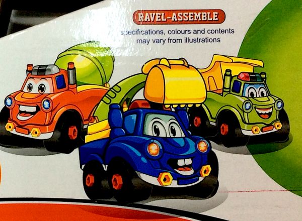 Take a part construction vehicles
