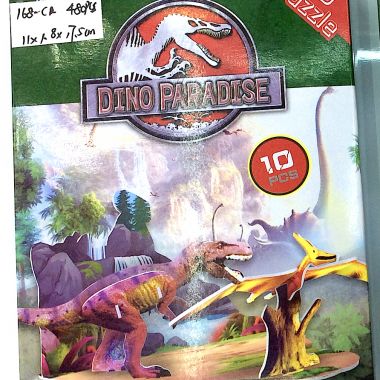 3D puzzle dinosaurs