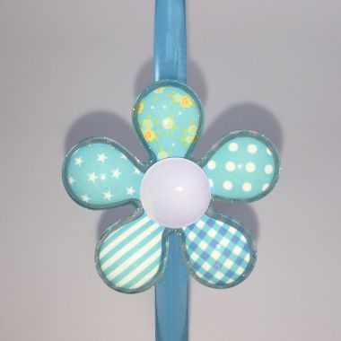 Headband with flower shape