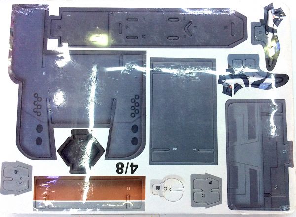 3D puzzle aircraft carrier