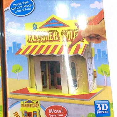 3D puzzle building