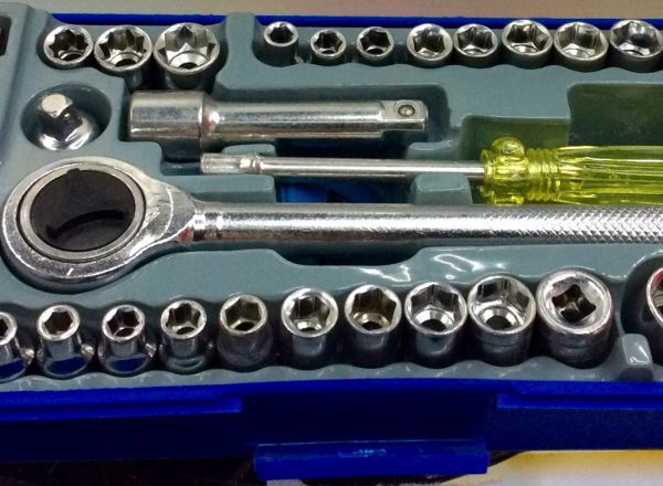 Socket set 40 pieces