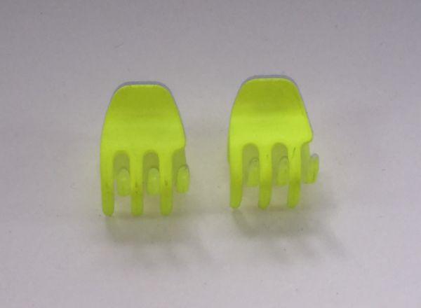 Neon double hair clips 6020-S A299