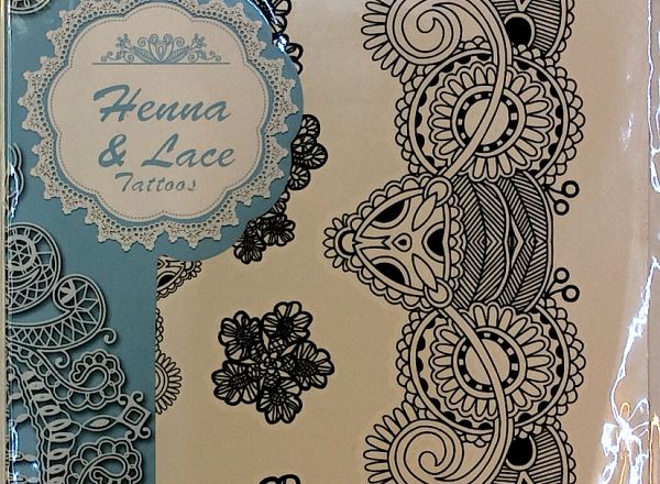 Henna lace tattoo