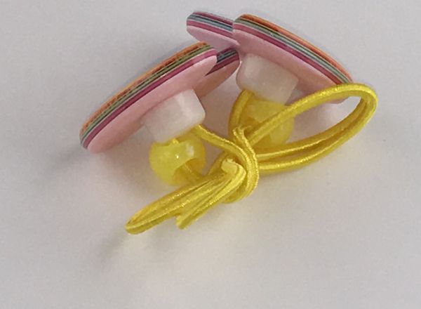 Elastic with mushroom