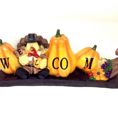 Welcome ornament 13x28 cm