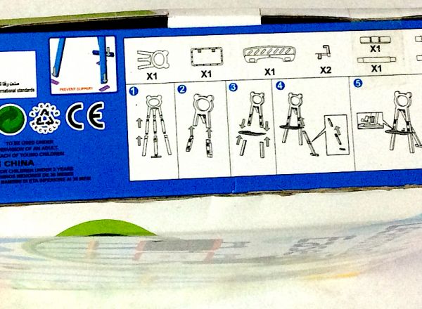 Learning easel play set