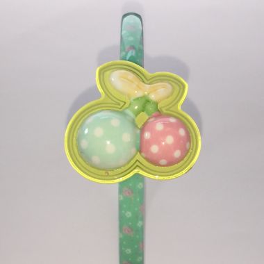 Patterned head band with fruit shape