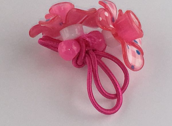 Elastic with flowers