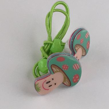 Elastics with mushroom
