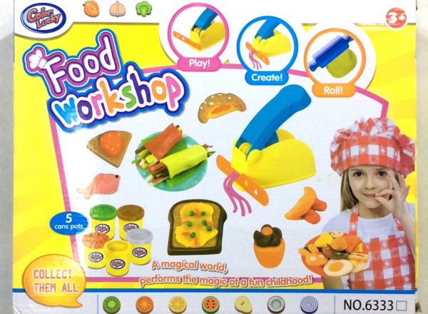 Putty Food workshop play set