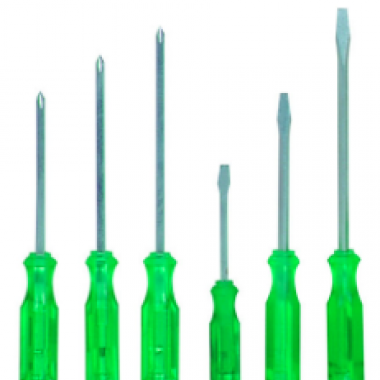 Screwdriver set 6 pieces