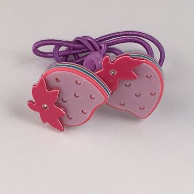 Elastics with strawberry