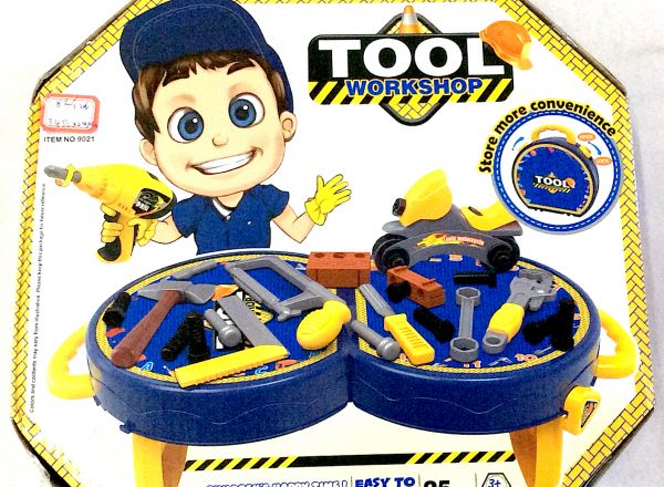 Tool workshop play set