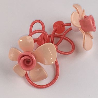 Elastics with flower